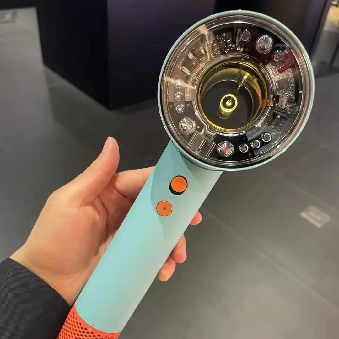 D16 ionic hair dryer control panel detail