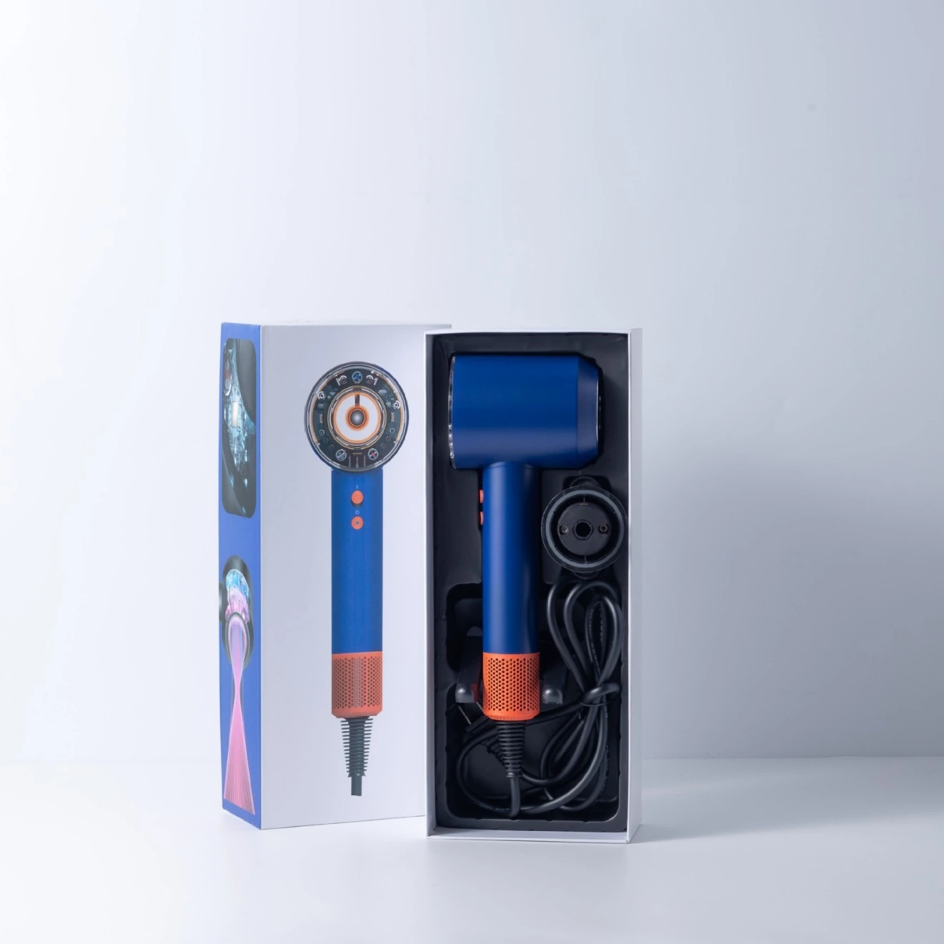 D16 ionic hair dryer gift box packaging