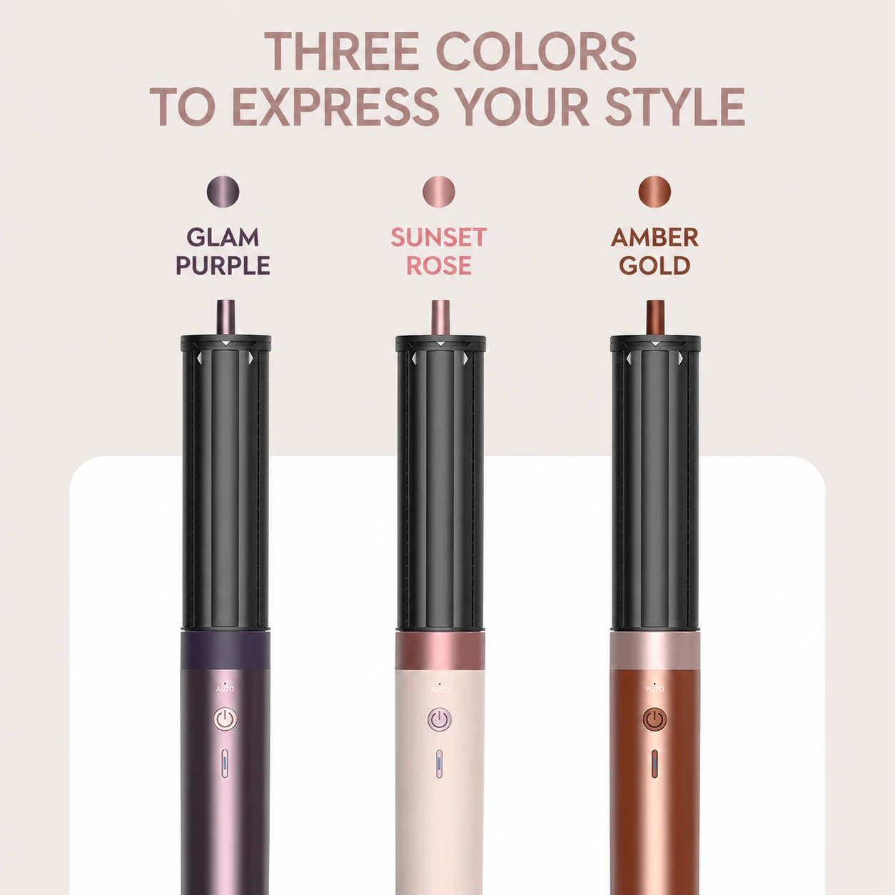 S09 multi-styler in three color options