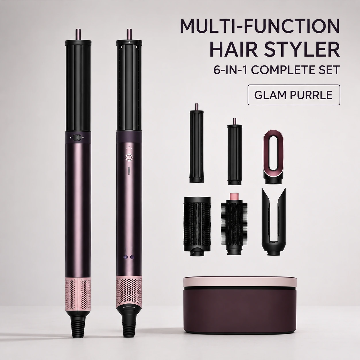 S09 six-in-one hair styling tool set