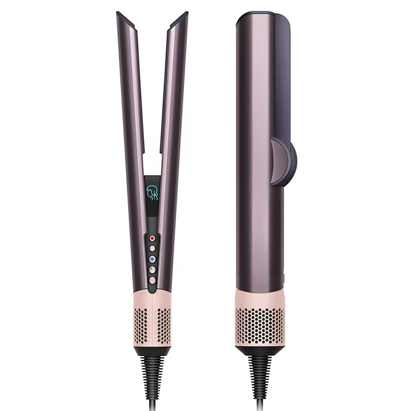 T01 wet-to-dry straightener front and back views